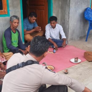 Cooling System, Bhabinkamtibmas Polsek Donggo Imbau Warga Hindari Hoak Jelang Pilkada