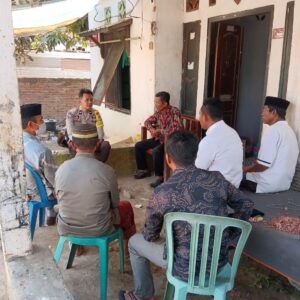 Cooling System, Bhabinkamtibmas Polsek Madapangga Imbau Warga Binaan Wujudkan Pilkada Damai