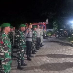 Cegah Kerawanan Kamtibmas Jelang Pilkada, Polsek Bolo Gelar Patroli Gabungan