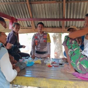 Cooling System, Bhabinkamtibmas Polsek Madapangga Motivasi Warga Binaan Jaga Kamtibmas Jelang Tahapan Pilkada