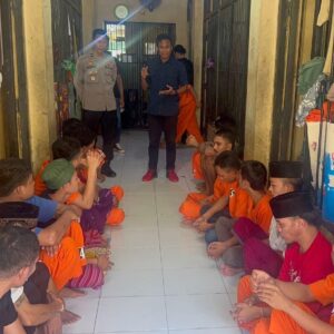 Dukung  Penuh Program  Asta Cita Presiden Prabowo, Satresnarkoba Polres Bima Sosialisasi Bahaya Narkoba Bagi Tahanan di Rutan Mapolres Bima