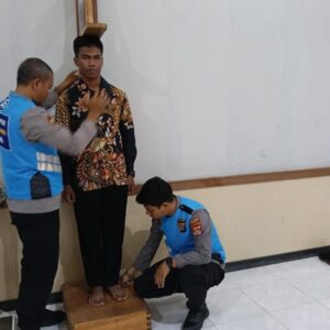 Bag SDM Polres Bima, Laksanakan Verivikasi Penerimaan Bintara Bakomsus Polri T.A.2025