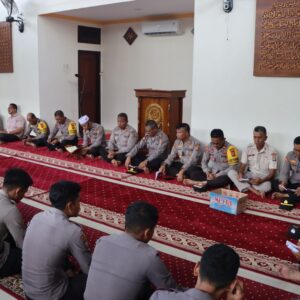 Binrohtal Rutin Polres Bima Kota, Membentuk Karakter Anggota Polri yang Humanis