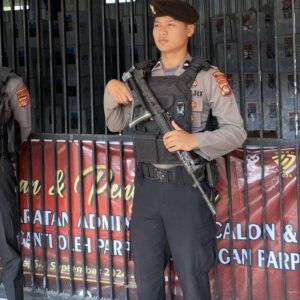 Satgas Preventif OMP Polres Bima, Perkuat Pengamanan di Gudang Logistik KPU