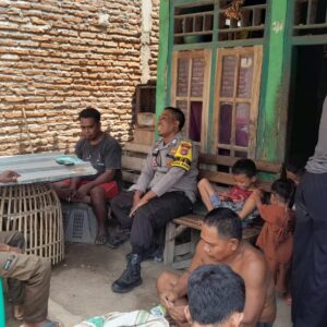 Cooling System Jelang Pilkada Polsubsektor Palibelo Optimalkan  Sambang Warga Melalui Peran Bhabinkamtibmas