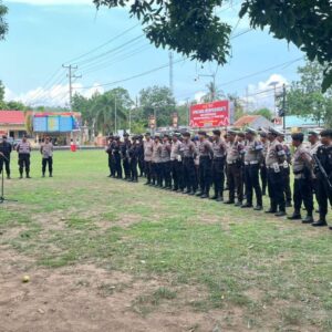 Siwas Polres Bima Kembali Monitoring Apel Persiapan dan Pengecekan Pasukan Operasi Mantap Praja Rinjani 2024