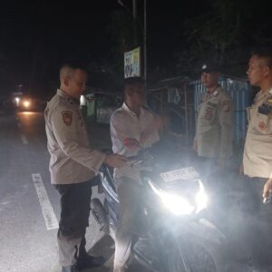 Cegah Guankamtibmas Menjelang Pilkada Serentak 2024, Polsek Monta Intensifkan Razia dan Sweeping