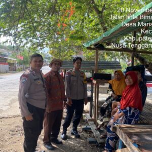 Polsek Wawo Gelar Patroli dan Imbauan Kamtibmas Menjelang Pilkada Serentak 2024