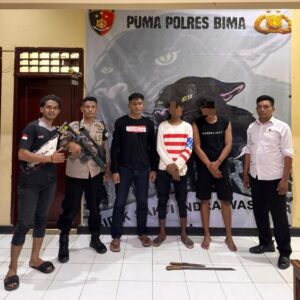 Hanya 2 Jam Setelah Kejadian, Polsek Monta Ringkus dua Terduga Pelaku Penganiayaan di Desa Tangga