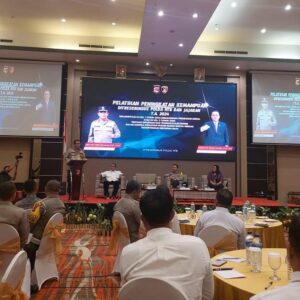 Kasat Reskrim Polres Bima Ikuti Sosialisasi Penyuluhan UU ITE