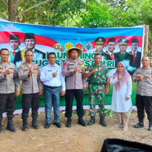 Program 100 Hari Presiden RI, Polres Bima Gas Pool Sukseskan Ketahanan Pangan Nasional