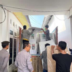 Polres Bima Kota Kawal Ketat Distribusi Logistik Kotak Suara Pemilukada 2024 ke Enam Kecamatan