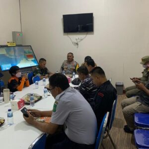 Kapolres Bima Diwakili Kasat Samapta Hadir Rapat Simulasi Penanganan Bencana Alam