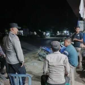 Melalui Patroli Dialogis, Polsek Sanggar Cegah Guankamtibmas dan Edukasi Warga Jaga Harkamtibmas