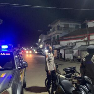 Polsek Woha Gencarkan Patroli KRYD dan Cipta Kondisi Antisipasi Tawuran dan Tindak Kejahatan lainnya di Malam Hari