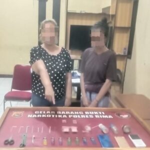 Gelar Perkara Kasus Narkoba ER dan RN Satresnarkoba Polres Bima Terapkan Pasal Berlapis