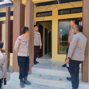 Tim Audit Itwasda Polda NTB Cek Proyek Pembangunan Rumah Dinas Polsek Sape