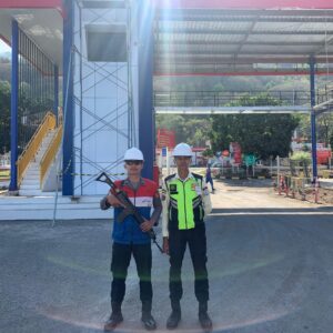 Unit Pam Obvit Sat Samapta Polres Bima Kota Amankan Objek Vital PT Pertamina Patra Niaga Integrated Terminal Bima