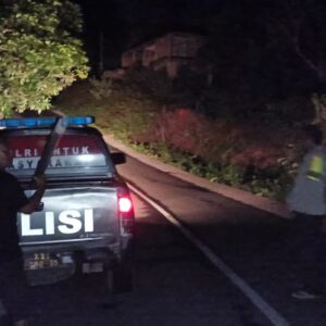 Polsek Langgudu Gelar Patroli Blue Light Cipta Kondisi di Titik Rawan Kamtibmas