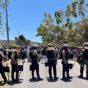 Polres Bima Kota Amankan Eksekusi Pengosongan Lahan di Desa Parangina Kecamatan Sape