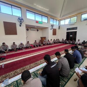 Polres Bima Kota Gelar Binrohtal Rutin untuk Tingkatkan Kebersamaan dan Profesionalisme