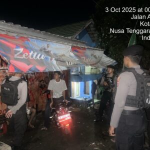 Sat Samapta Gelar Patroli KRYD, Cegah Gangguan Kamtibmas di Kota Bima