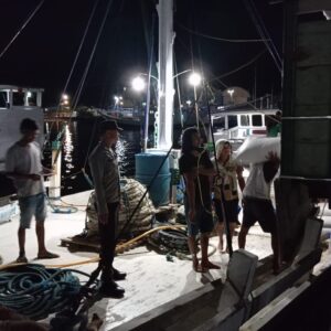 Polsek Kawasan Pelabuhan Laut Bima Laksanakan Patroli Rutin di Terminal 1 dan 2