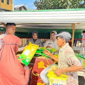Gelar Bazar Pangan, Polres Bima Kota Berikan Subsidi Beras dengan Harga Paling Murah