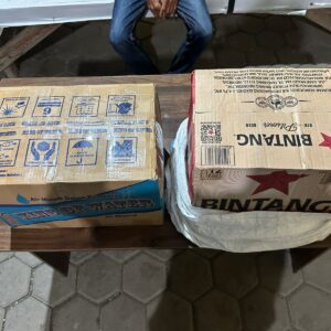 Gagalkan Jual Edar Miras, Tim Opsnal Polsek Asakota Sita 3 Dus Arak Bali dan 2 Dus Bir Bintang
