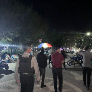 Personel Gabungan Polres Bima Kota Laksanakan Kegiatan Rutin yang Ditingkatkan (KRYD), Antisipasi Gangguan Keamanan