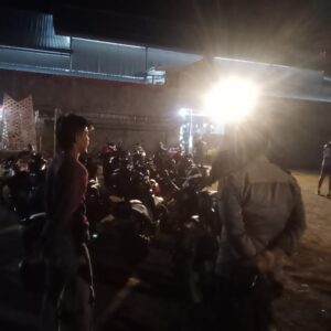 Polsek Sape Gelar Patroli Cipkon, Antisipasi Gangguan Kamtibmas di Wilayah Hukum Polres Bima Kota