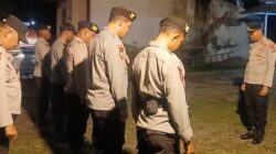 Pastikan Wilayah Aman Terkendali, Polsek Wawo Gelar Patroli KRYD dan Himbauan Kamtibmas