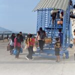 Polsek Kawasan Pelabuhan Laut Bima Amankan Embarkasi dan Debarkasi KM. BINAIYA