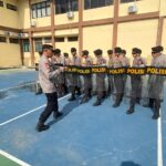 Asah Kemampuan, Sat Samapta Polres Bima Kota Gelar Latihan PHH Secara Intensif